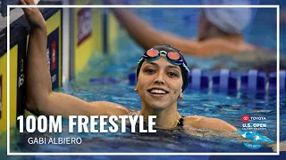 Gabi Albiero & Beata Nelson Face off for Gold in Women's 100M Freestyle