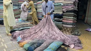 New Cutdana Work Fabric For Bridel Valima Dresses