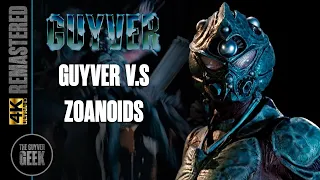 The Guyver (1991) | (7/14) Guyver v.s Zoanoids Scene | 4K Remaster