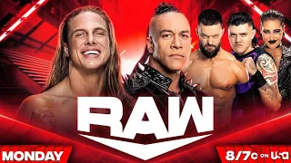 Matt Riddle vs Damian Priest | WWE RAW 26.9.2022