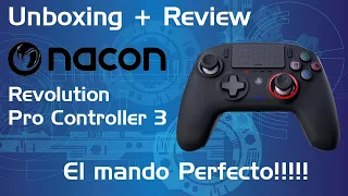 Unboxing y Review Nacon Revolution Pro Controller 3 el mejor mando para tu ps4