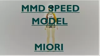 Day 20 ~ MMD Speed Model | Miori