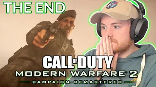 Royal Marine Plays THE END of Modern Warfare 2 REMASTERED For The First Time!!