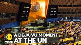 UN General Assembly adopts resolution condemning Russia’s attempted annexation of Ukraine’s regions