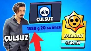 5 YILLIK FAKİR HESABA PARA YATIRDIM! Efsanevi Çıktı! Brawl Stars