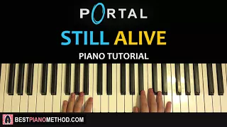 HOW TO PLAY - Portal - Still Alive (Piano Tutorial Lesson)