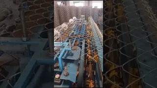 Double wire Dye Full Automatic chain link fence machine ​⁠@gdworksme