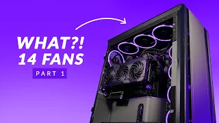 EnthLight PC Build feat. Phanteks Enthoo & dozen of Be quiet! Light Wings - Part 1