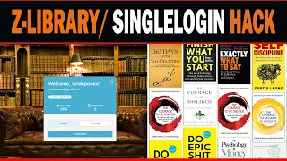 Register On Z Library Through Single Login Platform _ Z-Library Download Books || Zlibary