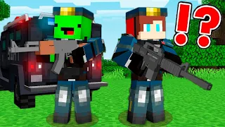 How Mikey & JJ Became FBI in Minecraft Challenge (Maizen Police)