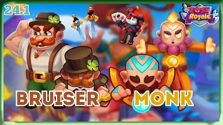 Are BRUISER and MONK doing well in 24.1? |  PvP | Rush Royale