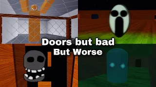 [Roblox] Doors but bad but worse (update) Gameplay