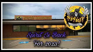 Spirit Halloween Is Back For 2023! (Store sighting!)