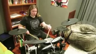 Paramore - Crushcrushcrush (Female Drum Cover)