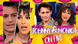 LARGE VERSION Seduction Doses between Johnny Depp and Monica Bellucci - Full on Fire