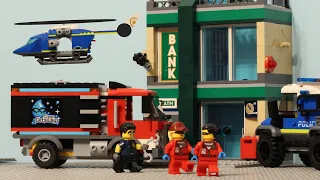 Lego City Adventures: Bank robbery ( Lego Stop Motion )