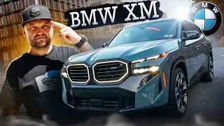 Обзор BMW XM - Самая ФУТУРИСТИЧНАЯ модель БМВ! 2 литра на 100км. Гибрид вне конкуренции