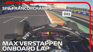 F1 2023 Max Verstappen's Onboard Lap Around Spa Francorchamps | Assetto Corsa