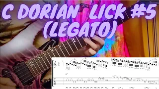 C Minor Funk Guitar Improvisation - C Dorian Lick #5 & Lesson + Free Tabs