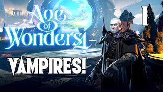 Starting our Evil Empire! - Evil Vampires #1 - Brutal Difficulty - Age Of Wonders 4