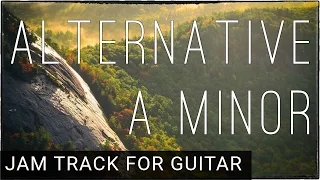 Alternative Rock Backing Track for Guitar in A Minor (Am)