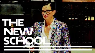 Jenna Lyons at Parsons' AAS Fashion Design and Fashion Marketing 2017 Recognition Ceremony