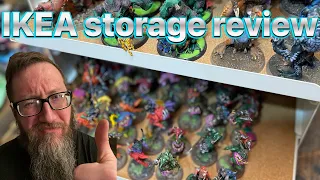 IKEA mini storage review for warhammer, dungeons and dragons, and more tabletop miniature games
