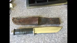 Knife Restore No 27 - CATTARAUGUS 225Q - Military Fighting Knife