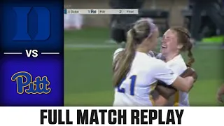 Duke vs. Pitt Full Match Replay | 2023 ACC Women's Soccer