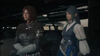 FINAL FANTASY 16: Choose Jill or Tarja to help Clive in the market - Both choices