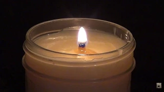 How to make a tallow candle