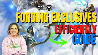 Forging Exclusives with Runes Guide Review Overview! Eternal Evolution #eternalevolution #idlerpg