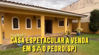 CASA ESPETACULAR A VENDA EM SÃO PEDRO(SP)