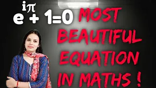 The Most Beautiful Equation in Math | Euler's Identity | Beautiful Equation | Maths is Easy