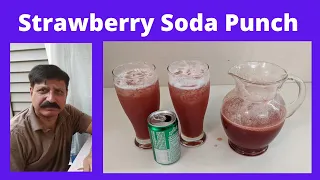 Strawberry Soda Punch. With English subtitle/CC