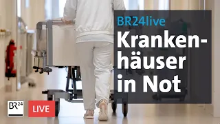 BR24live: jetzt red i – Krankenhäuser in Not: Wie sicher ist unsere Gesundheitsversorgung? | BR24