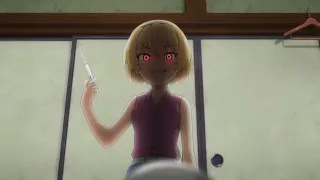 Satoko injects Oishi with H-173 - Higurashi Sotsu EP :9