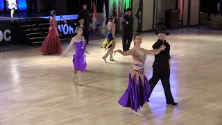 Triple Two Step, Lucas and Stacey Aldrich, Crystal Division 2 UCWDC 2019