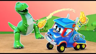 SUPERTRUCK jagt einen DINOSAURIER!  | Super Truck | Car City World App