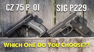 CZ P-01 vs Sig P229 Legion - Which One Do You Choose??