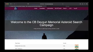 Astrometrica Tutorial | International Asteroid Search Campaign 2022