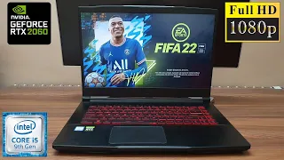 FIFA 22 PC Gameplay (i5 9300H & RTX 2060)