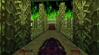 Doom 64 level 23, Unholy Temple: Keys, gates, exit