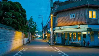 [4K HDR] Evening Walk in Yeonhui-dong Neighborhood, Seoul Tour Korea