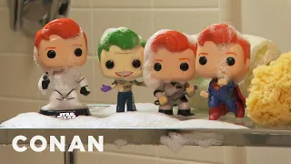 Conan Unveils His New Pop! Vinyl Figures | CONAN on TBS