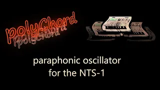 A 'polyphonic' oscillator for the Korg NTS-1?