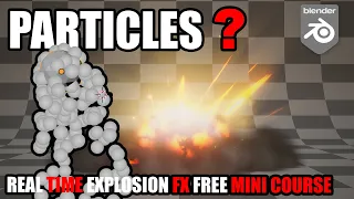 Particles in Blender - Explosion VFX in Blender  - part 02