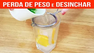 DESINCHAR, PERDA DE PESO e DETOX  - Bebida FÁCIL e Poderosa!