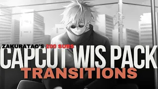 ZakuraTao 200 Sub Capcut WIS Pack : Transitions