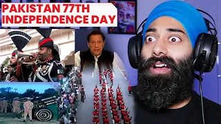 Pakistan Independence Day : Liberty Chowk, 21 Top Salaami, Wahga Border Prade | Indian Reaction